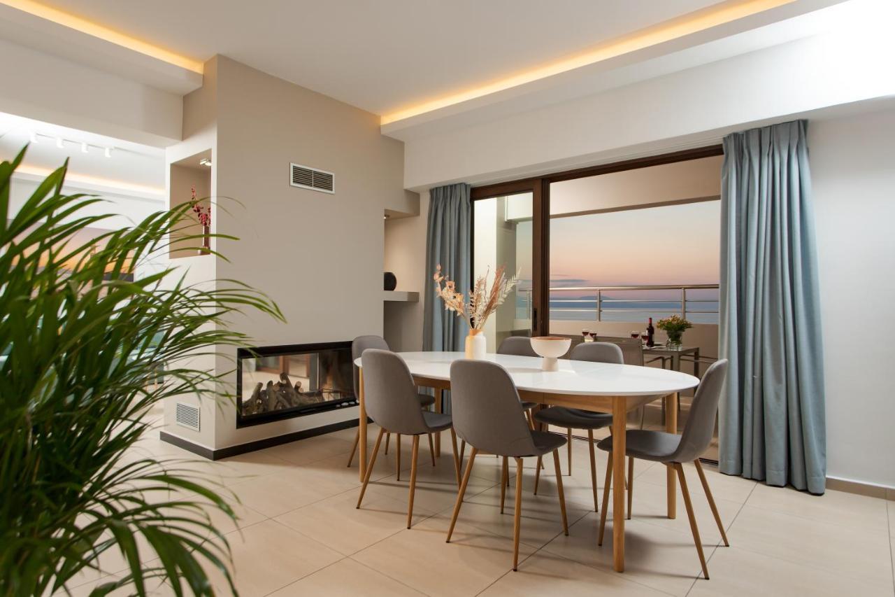 Overview Chania With Sea View And Amazing Sunset Exteriör bild